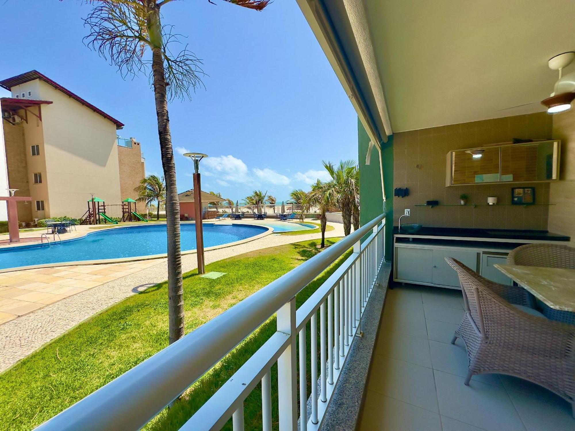 Terramaris - Aptos Vista Mar, Pe Na Areia, Vizinho Ao B Park 阿奎拉兹 外观 照片