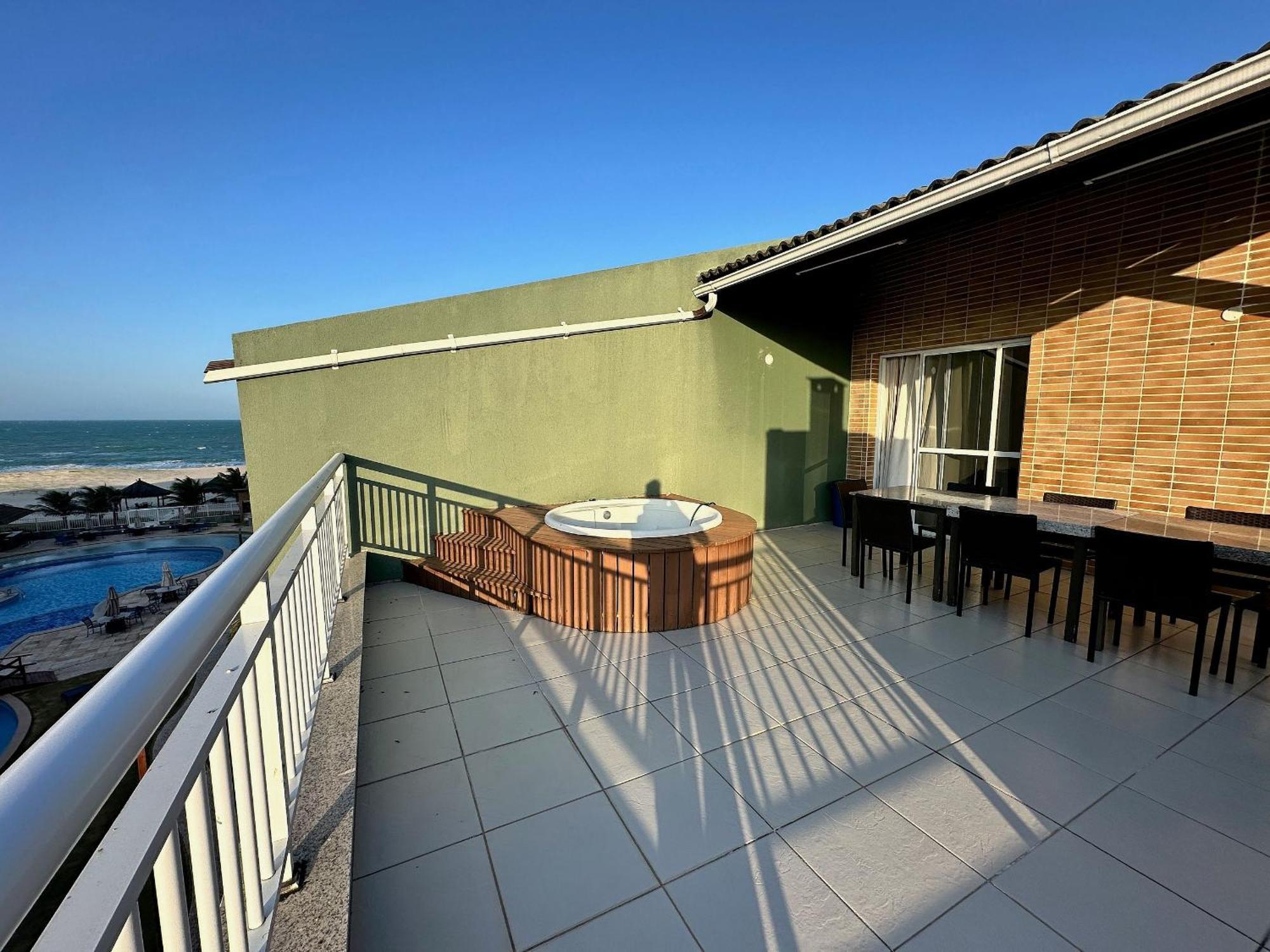 Terramaris - Aptos Vista Mar, Pe Na Areia, Vizinho Ao B Park 阿奎拉兹 外观 照片