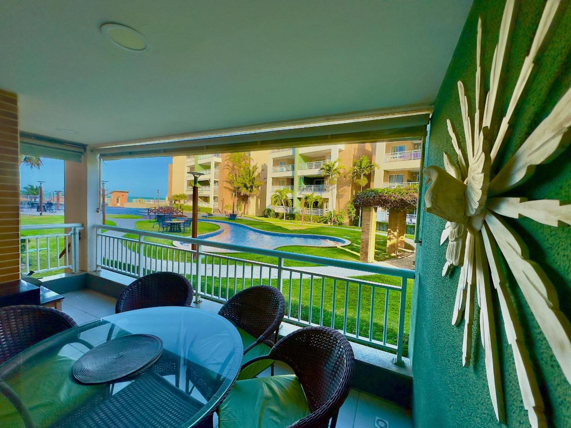Terramaris - Aptos Vista Mar, Pe Na Areia, Vizinho Ao B Park 阿奎拉兹 外观 照片