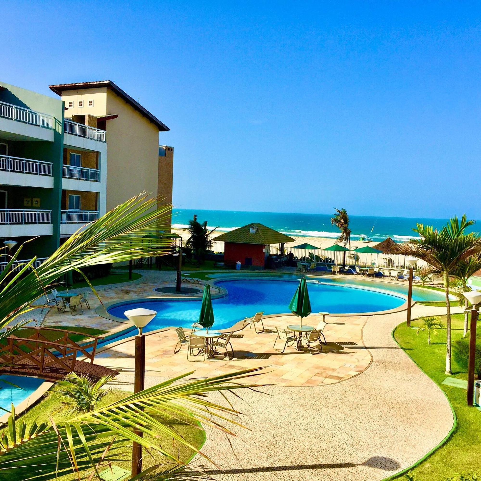 Terramaris - Aptos Vista Mar, Pe Na Areia, Vizinho Ao B Park 阿奎拉兹 外观 照片