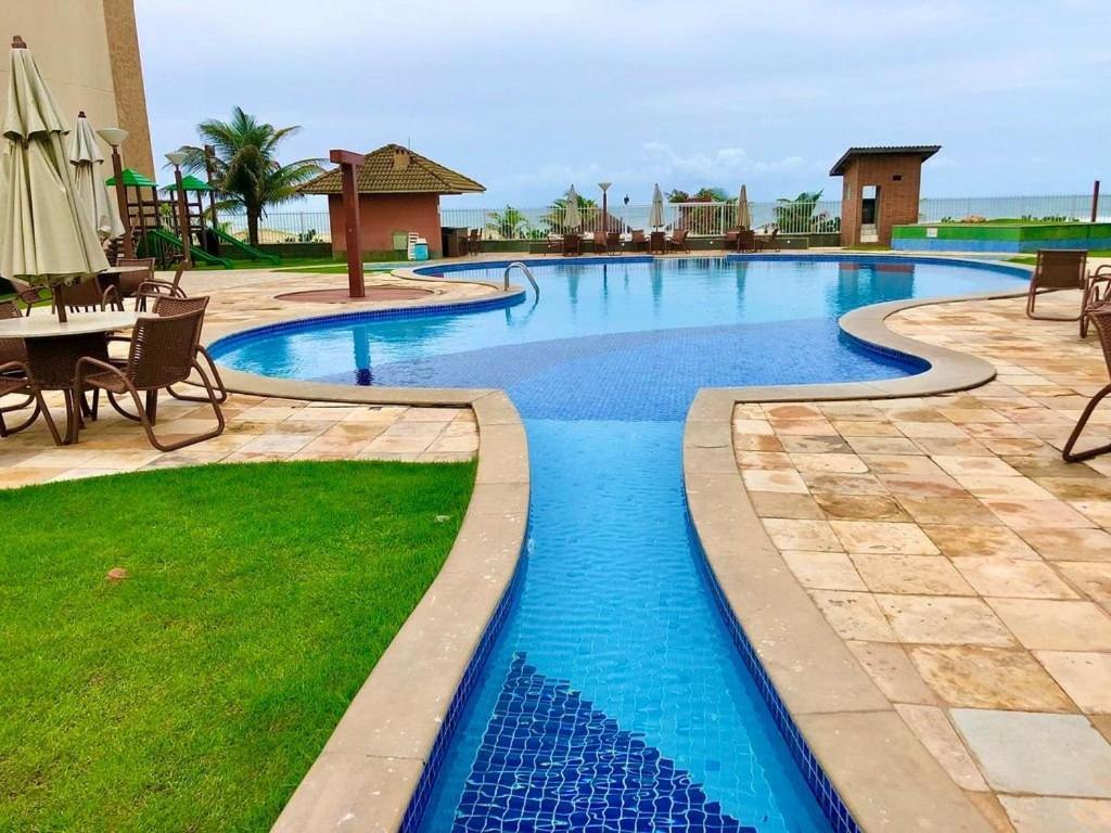 Terramaris - Aptos Vista Mar, Pe Na Areia, Vizinho Ao B Park 阿奎拉兹 外观 照片