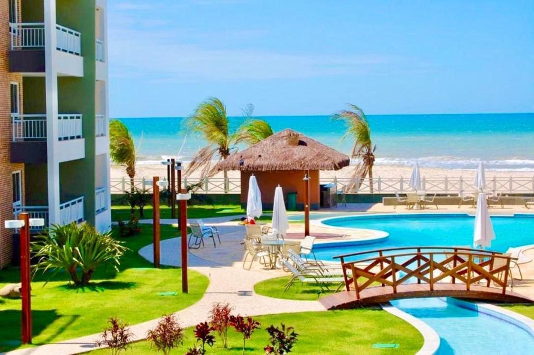 Terramaris - Aptos Vista Mar, Pe Na Areia, Vizinho Ao B Park 阿奎拉兹 外观 照片